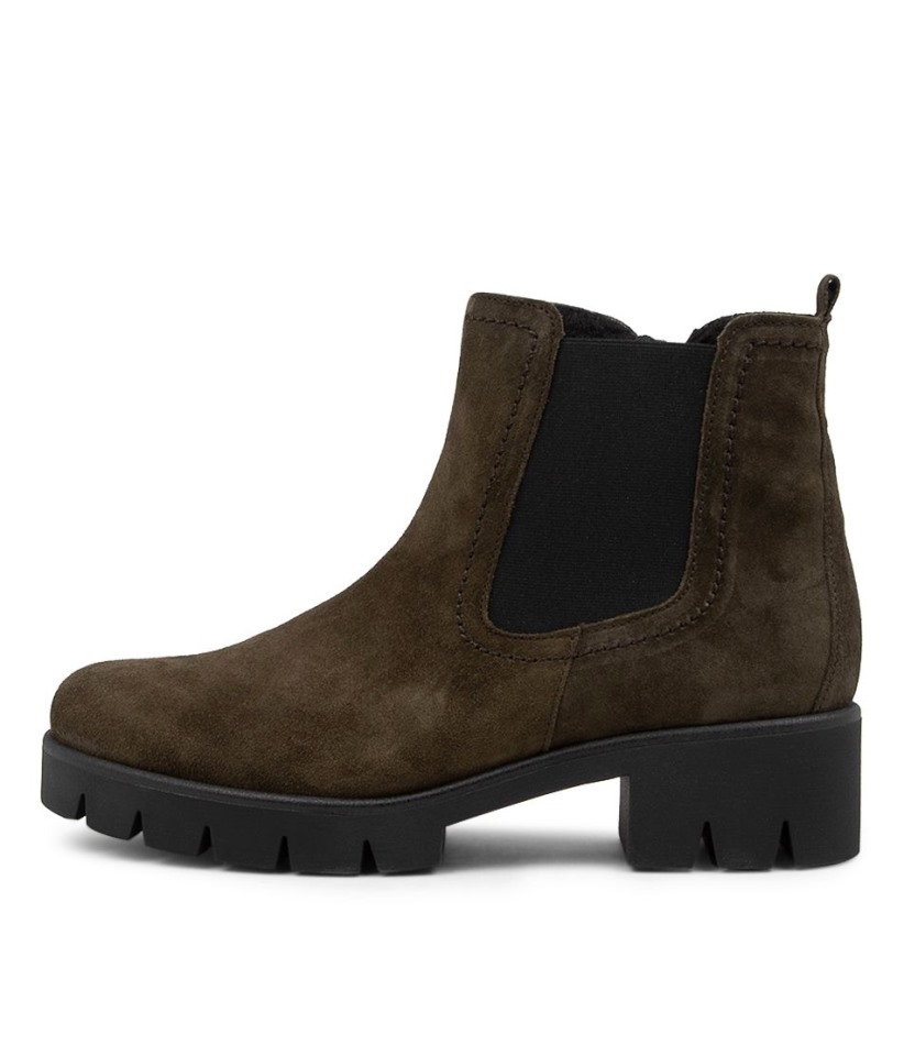 Gabour | Bottines Exclusives En Daim Gluck Bottle